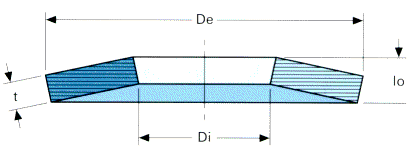 Illustration of a heavy duty bolting washer